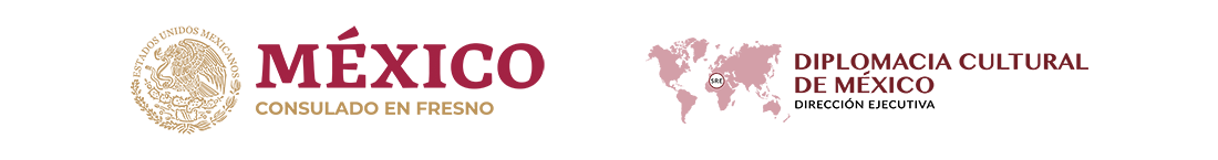 Logos of Mexico Consulado En Fresno and Diplomacia Cultural De Mexico