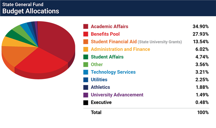 State General Fund - Budget Allocations